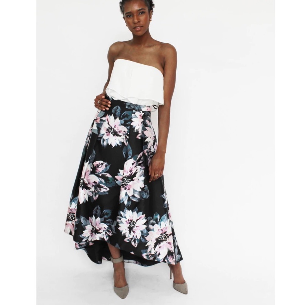 Eliza J Floral Skirt